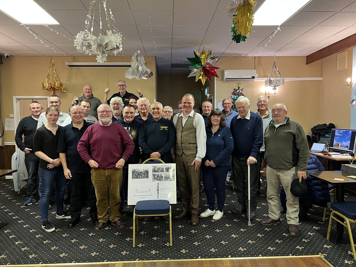 Members and friends at our 100th Year Celebration meeting